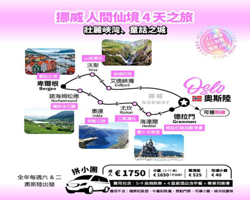 挪威4天